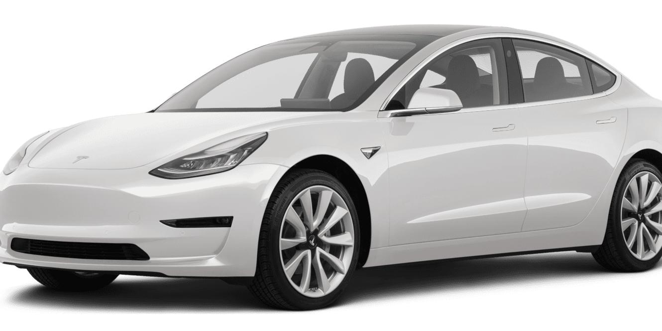 TESLA MODEL 3 2018 5YJ3E1EA3JF021742 image